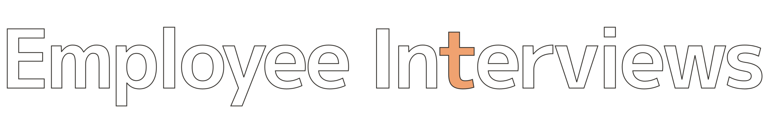 Employee Interviews